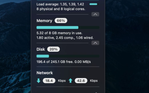 我使用了6款Mac系统监控软件，告诉你哪款最好用