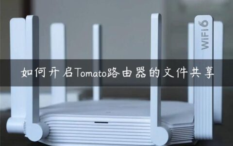 如何开启Tomato路由器的文件共享