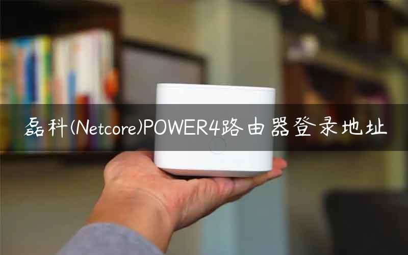 磊科(Netcore)POWER4路由器登录地址