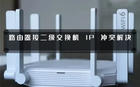 路由器接二级交换机 IP 冲突解决