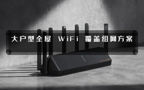 大户型全屋 WiFi 覆盖组网方案